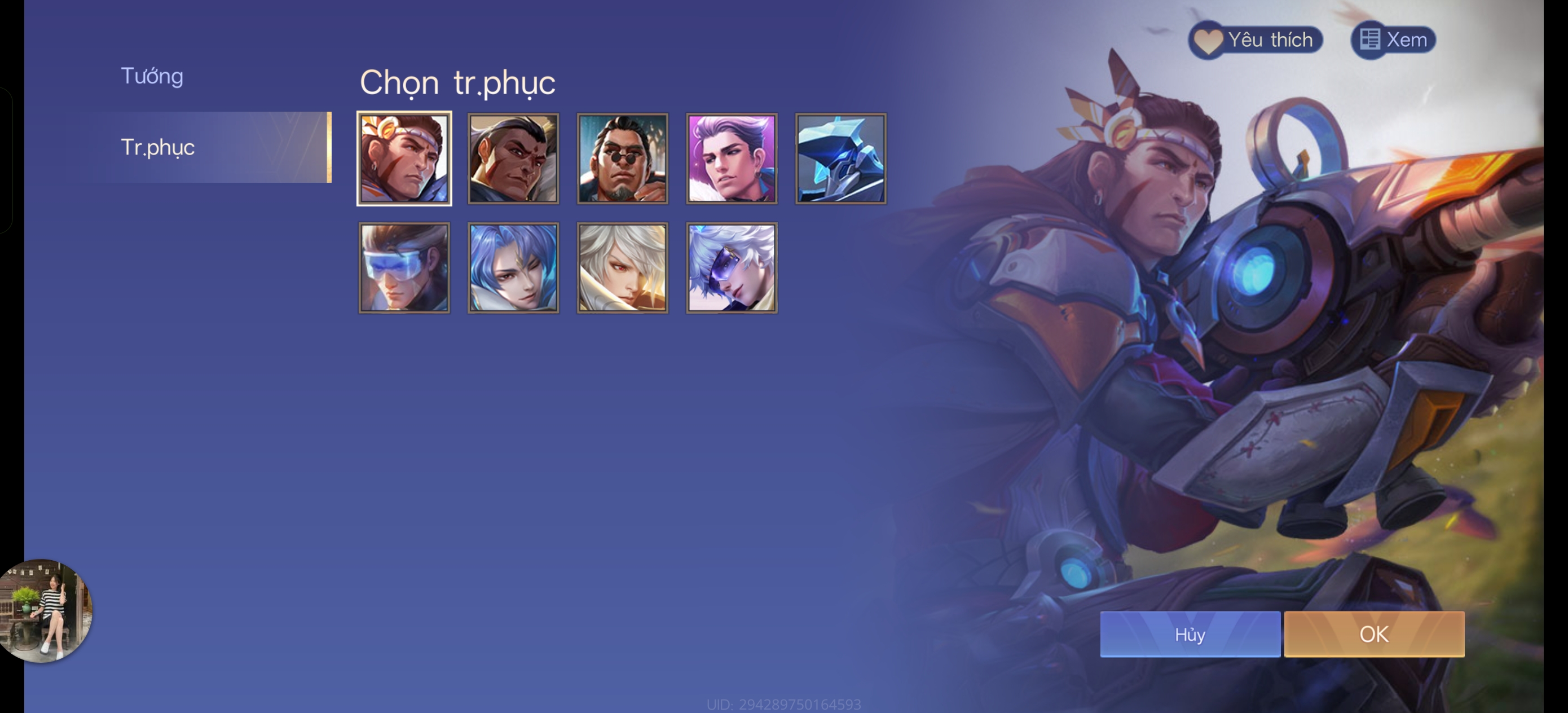 3. Tài khoản Z23439 - hình ảnh trang phục