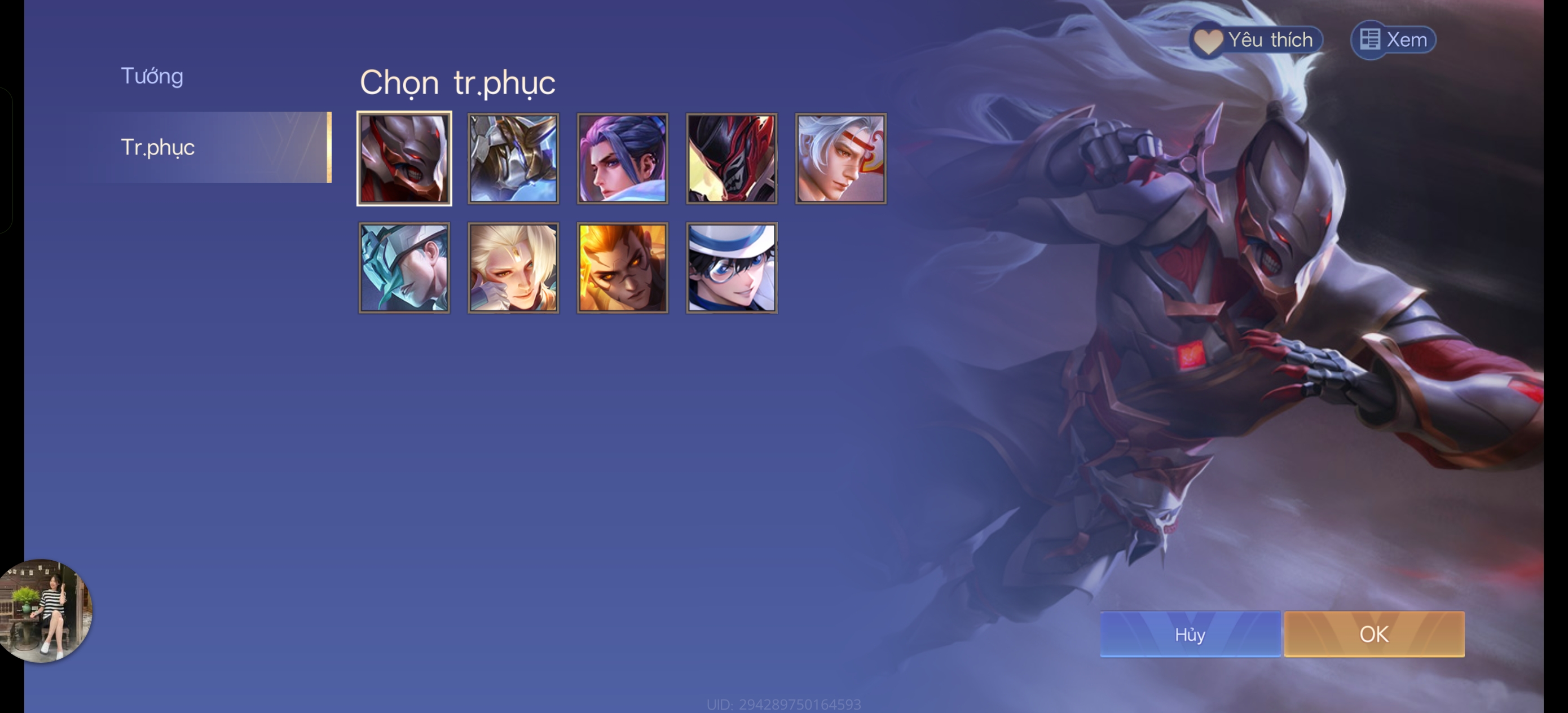 4. Tài khoản Z23439 - hình ảnh trang phục