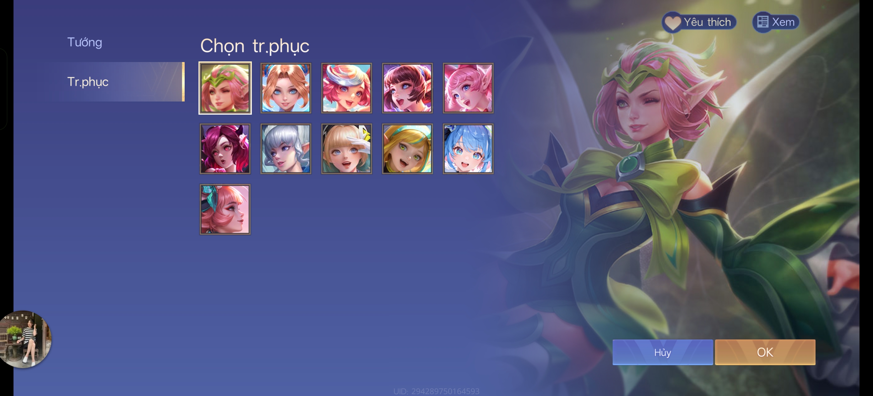 10. Tài khoản Z23439 - hình ảnh trang phục