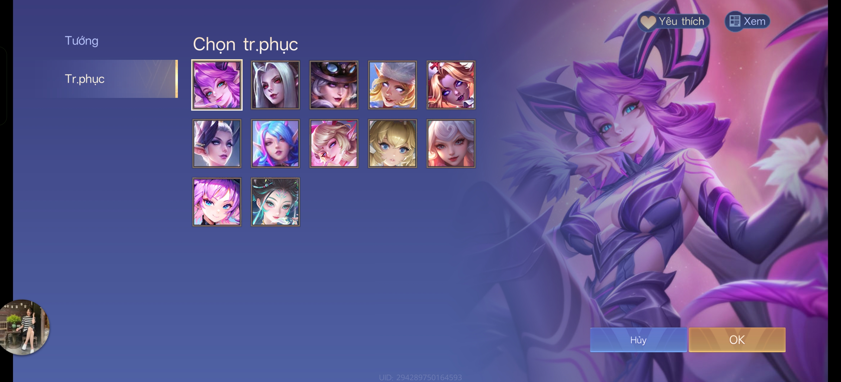 11. Tài khoản Z23439 - hình ảnh trang phục