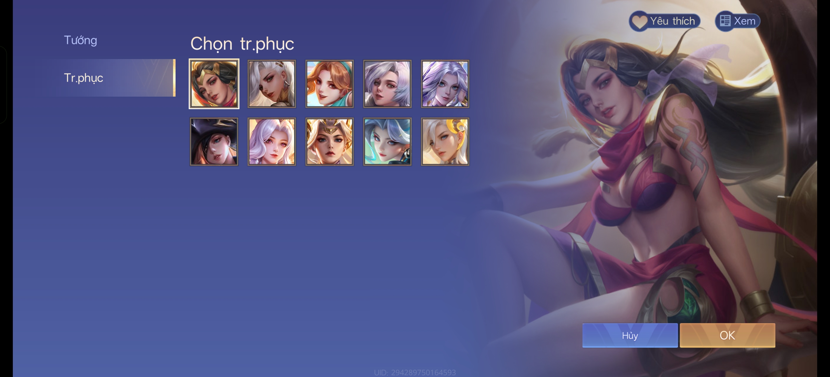 12. Tài khoản Z23439 - hình ảnh trang phục